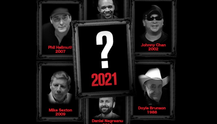 2021 Poker Hall of Fame